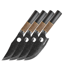 A set of four Matsato Osuren chef knives